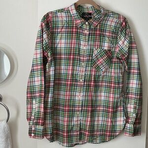 Women’s Multicolor Plaid Shirt from J. CREW.